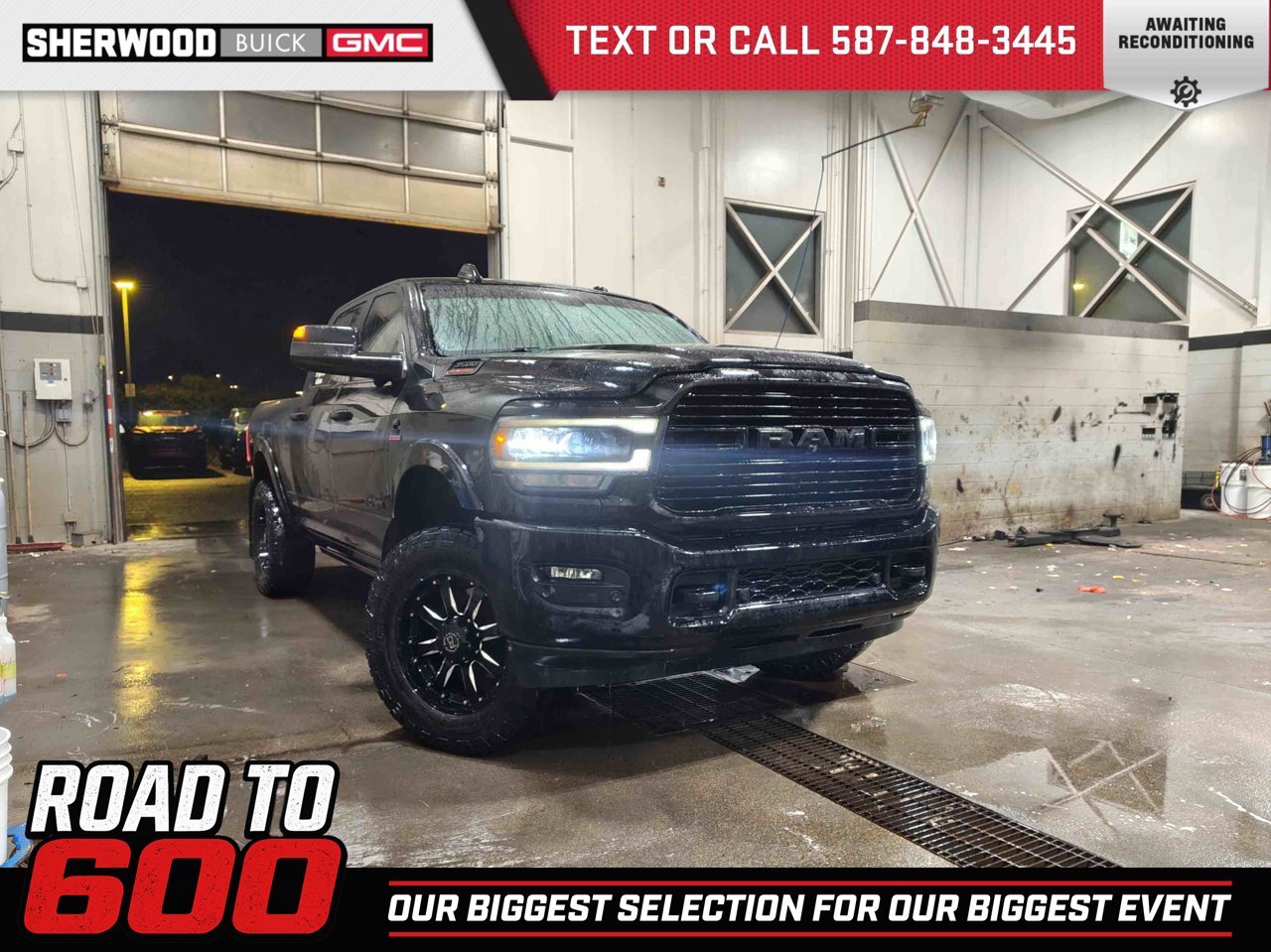 2019 Ram 3500 Laramie 4x4 Crew Cab 6'4 Box Black Sherwood Park - photo #0