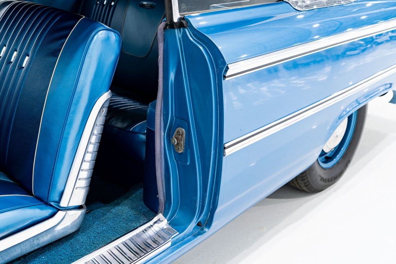 1963 Ford Galaxie 500 *PRIX EN USD* 406 Cu In TriPower 4-Speed Convertible Blue Montreal - photo #26