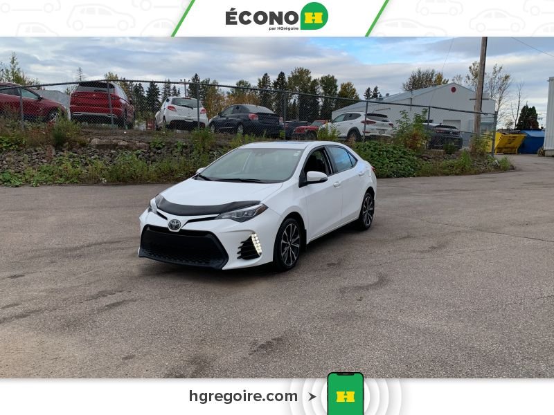2018 Toyota Corolla White Blainville - photo #2
