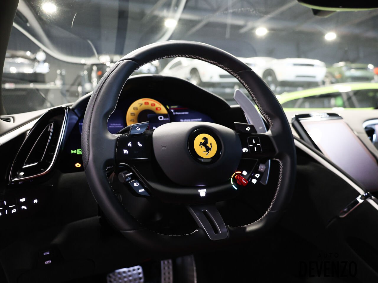 2021 Ferrari Roma Grey Saint-Eustache - photo #13