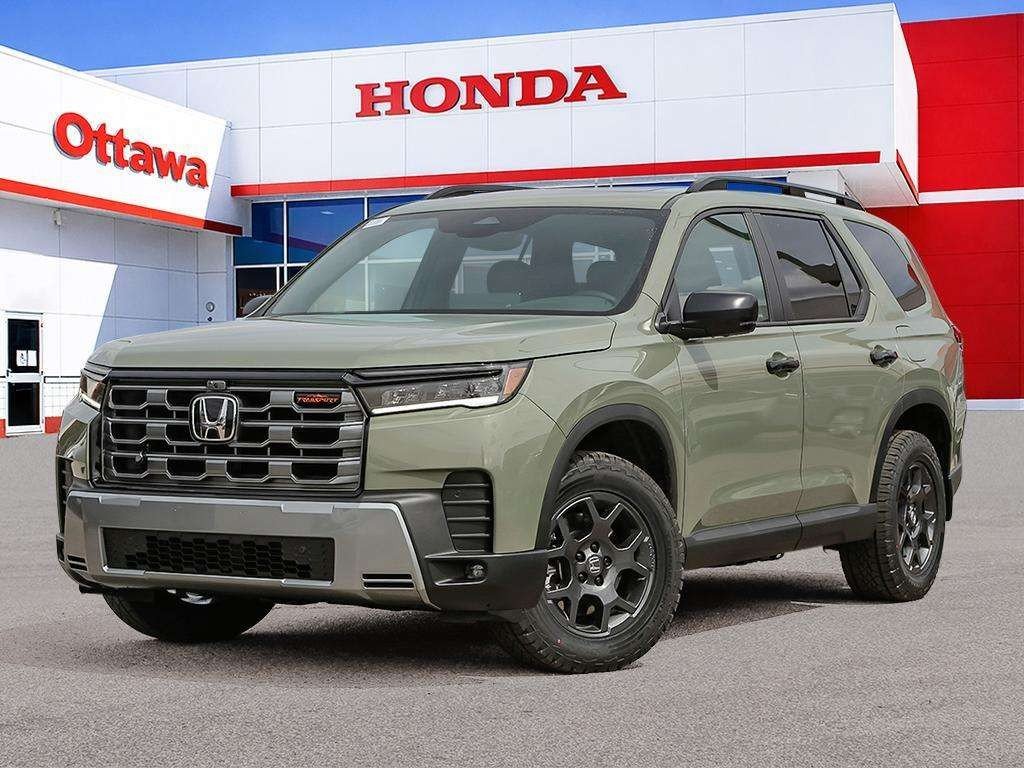 2026 Honda Pilot TrailSport AWD Vert cendré métallisé Ottawa & Gatineau - photo #0