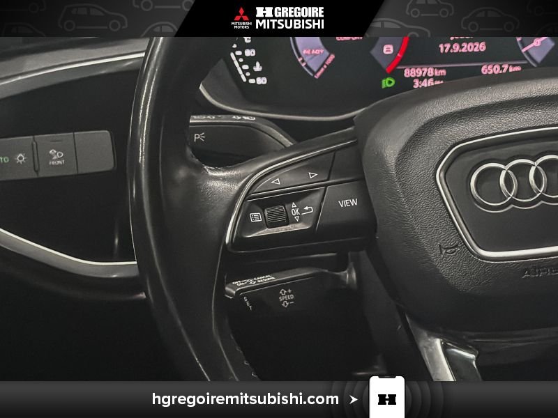 Audi Q3 MA4569 | Komfort *AWD* Cuir * Toit * Mags * Camera 2020 Noir Laval - photo #19