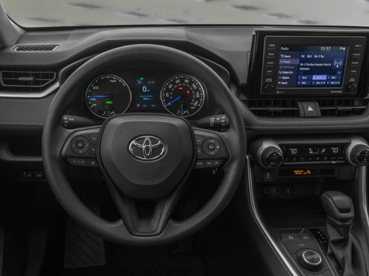 2022 Toyota RAV4 HYBRID LE AWD / HEATED SEATS / TOYOTA SAFETY SENSE / CARPLAY AND ANDROID AUTO Black Mississauga - photo #10