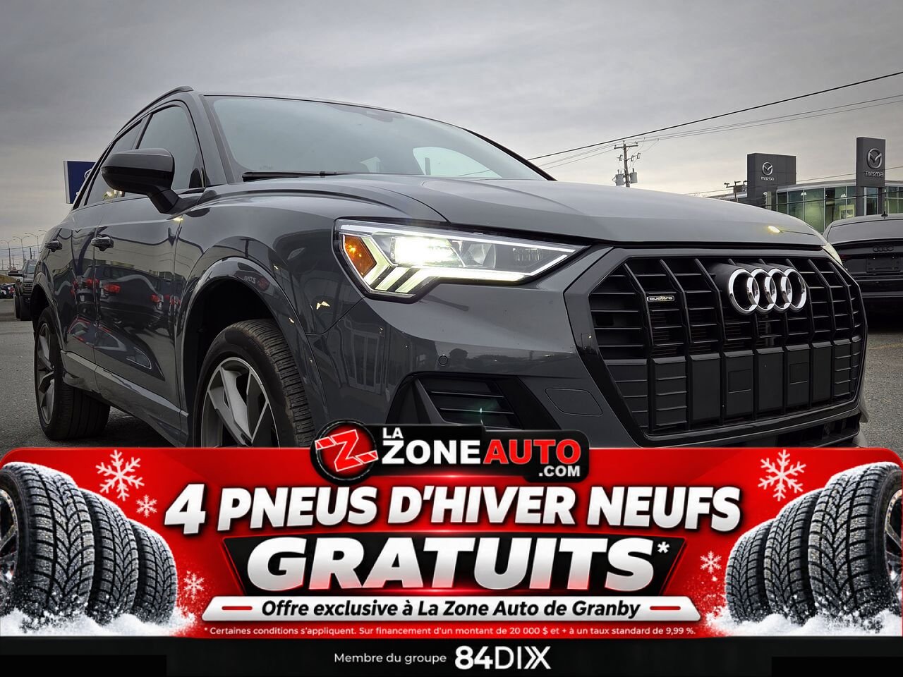 Audi Q3 2023 Gris Granby - photo #8