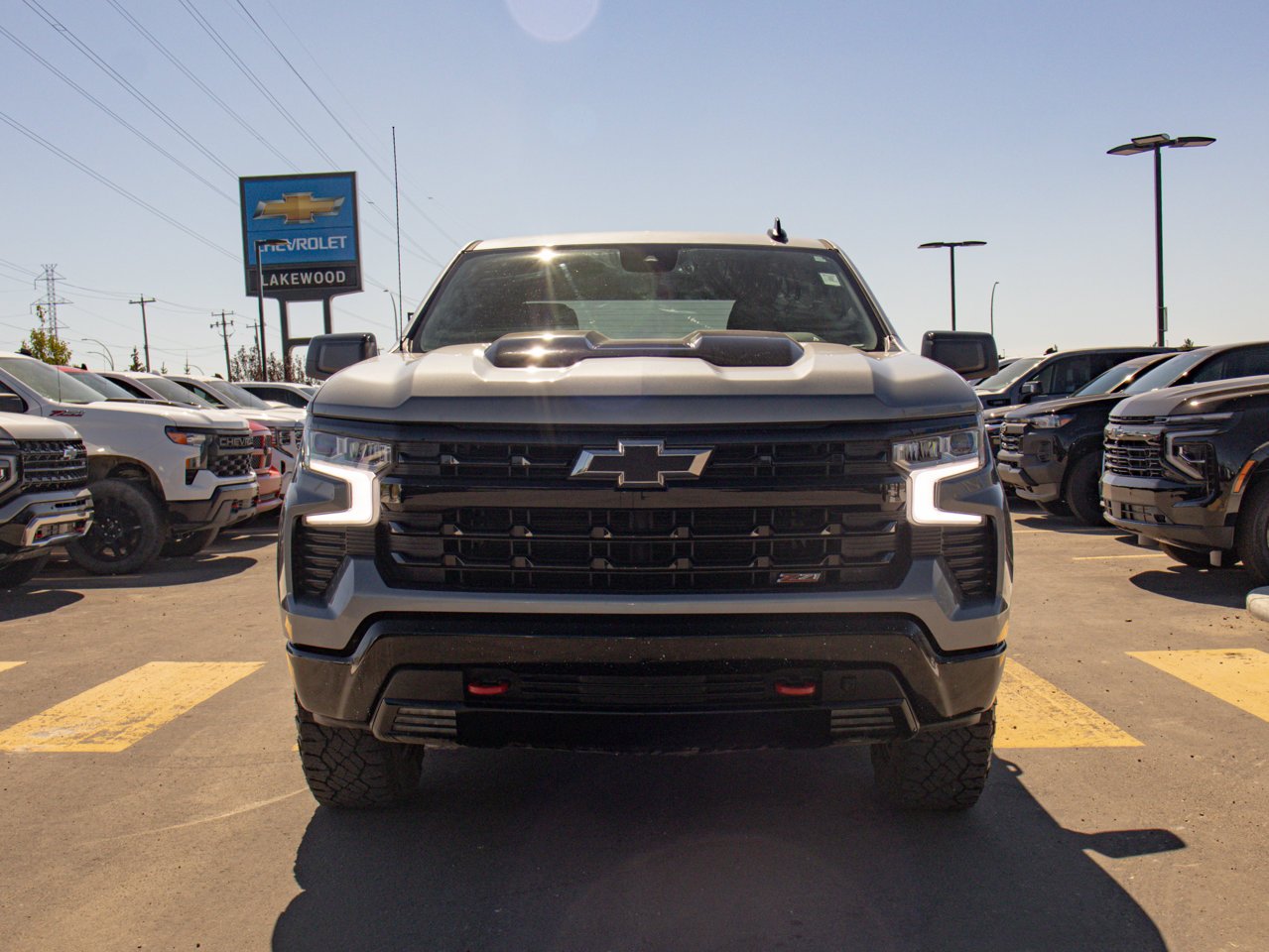 2023 Chevrolet Silverado 1500 4WD Crew Cab 147 LT Trail Boss Grey Sherwood Park - photo #2