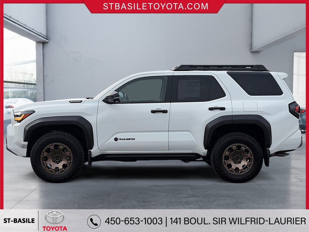 2026 TOYOTA 4RUNNER HYBRID White Saint-Basile-le-Grand - photo #7