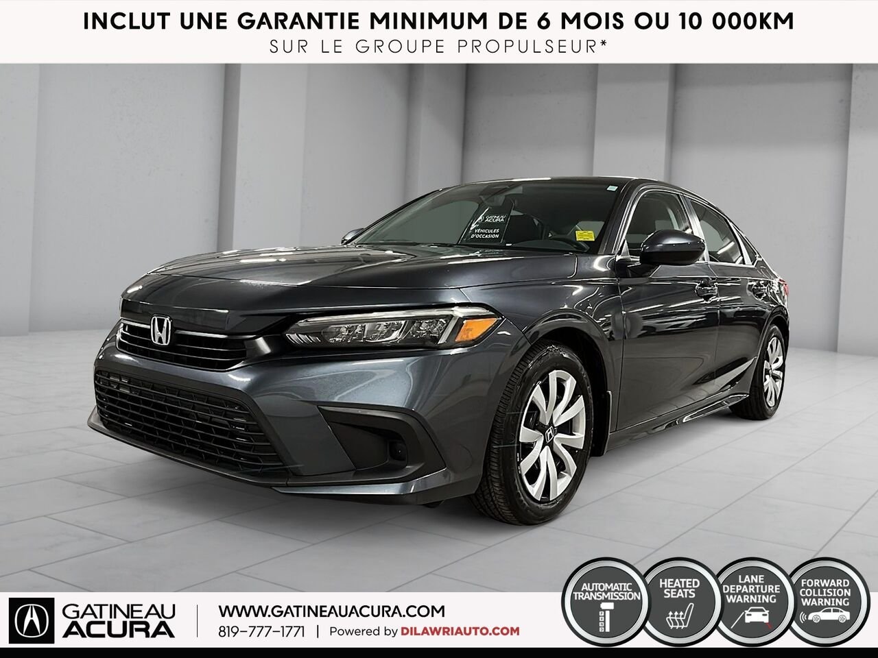 2024 Honda Civic LX Grey Ottawa & Gatineau - photo #0