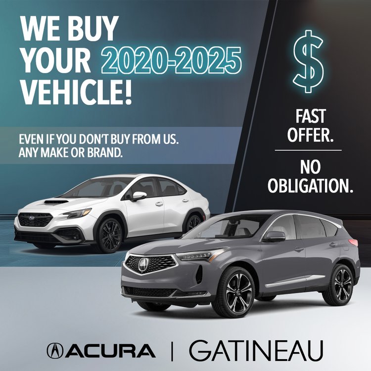 Gatineau acura promo aout RACHAT EN