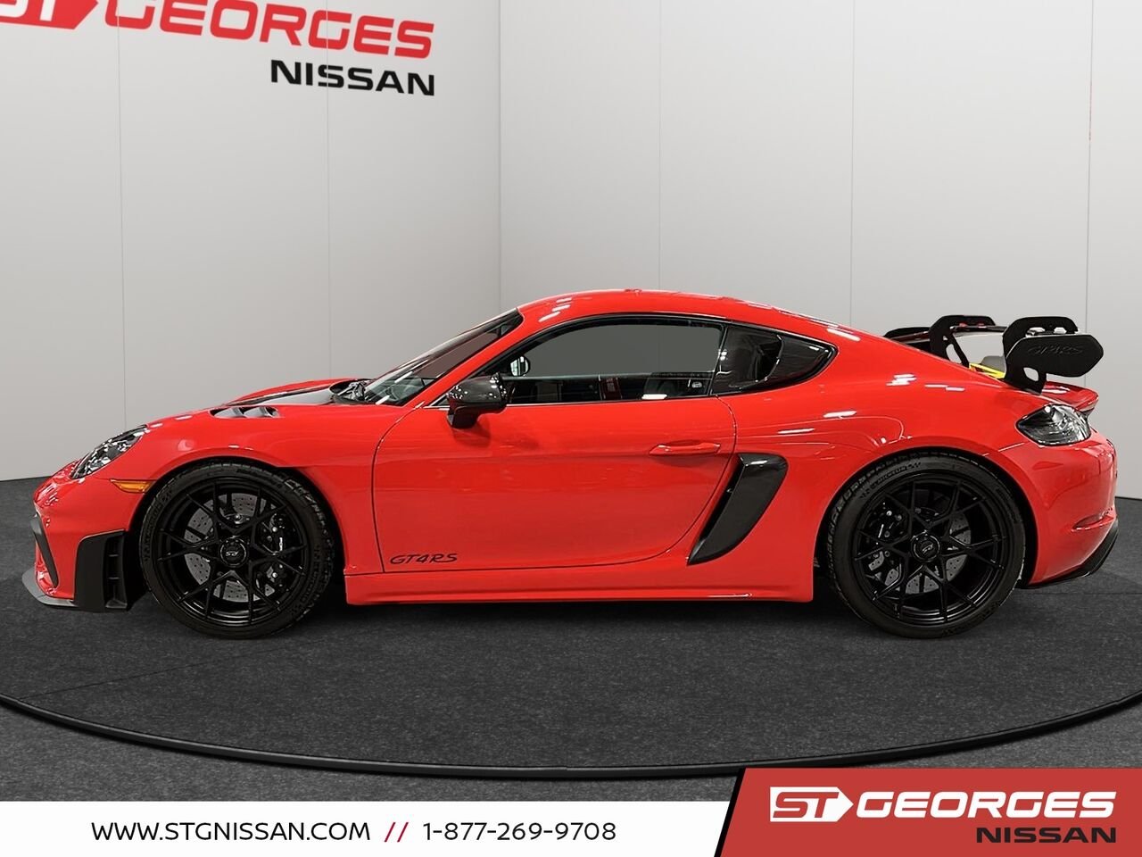 2024 Porsche 718 Cayman Red Saint-Georges - photo #4