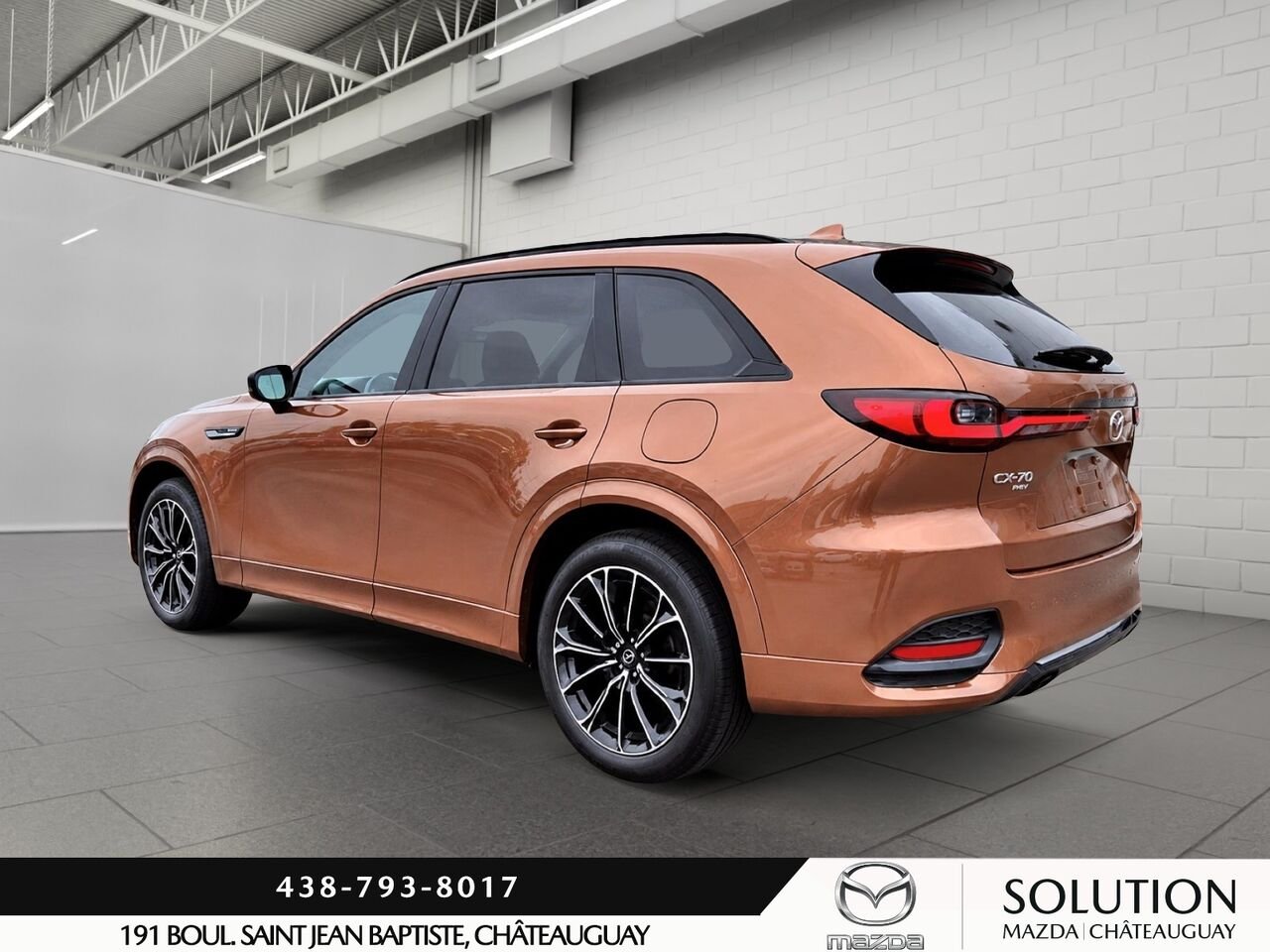 2025 Mazda CX-70 PHEV Brown Châteauguay - photo #2
