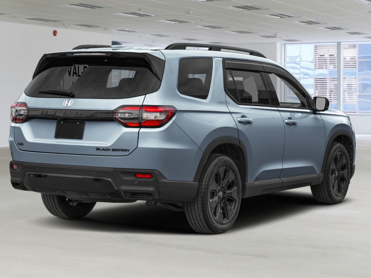 2026 HONDA Pilot Black Edition Traction Intégrale Sonic Grey Pearl Val-d'Or - photo #1
