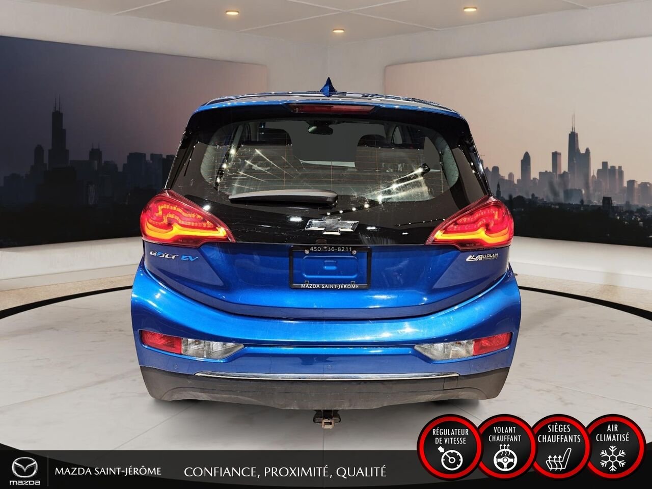 Chevrolet Bolt EV LT | UN SEUL PROPRIÉTAIRE | JAMAIS ACCIDENTÉ | RECHARGE RAPIDE 2020 Bleu Saint-Jérôme - photo #6