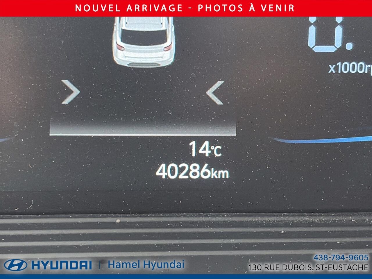 Hyundai Venue 2023 Bleu Saint-Eustache - photo #17