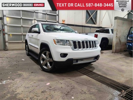 2013 Jeep Grand Cherokee Overland V6 4X4 White