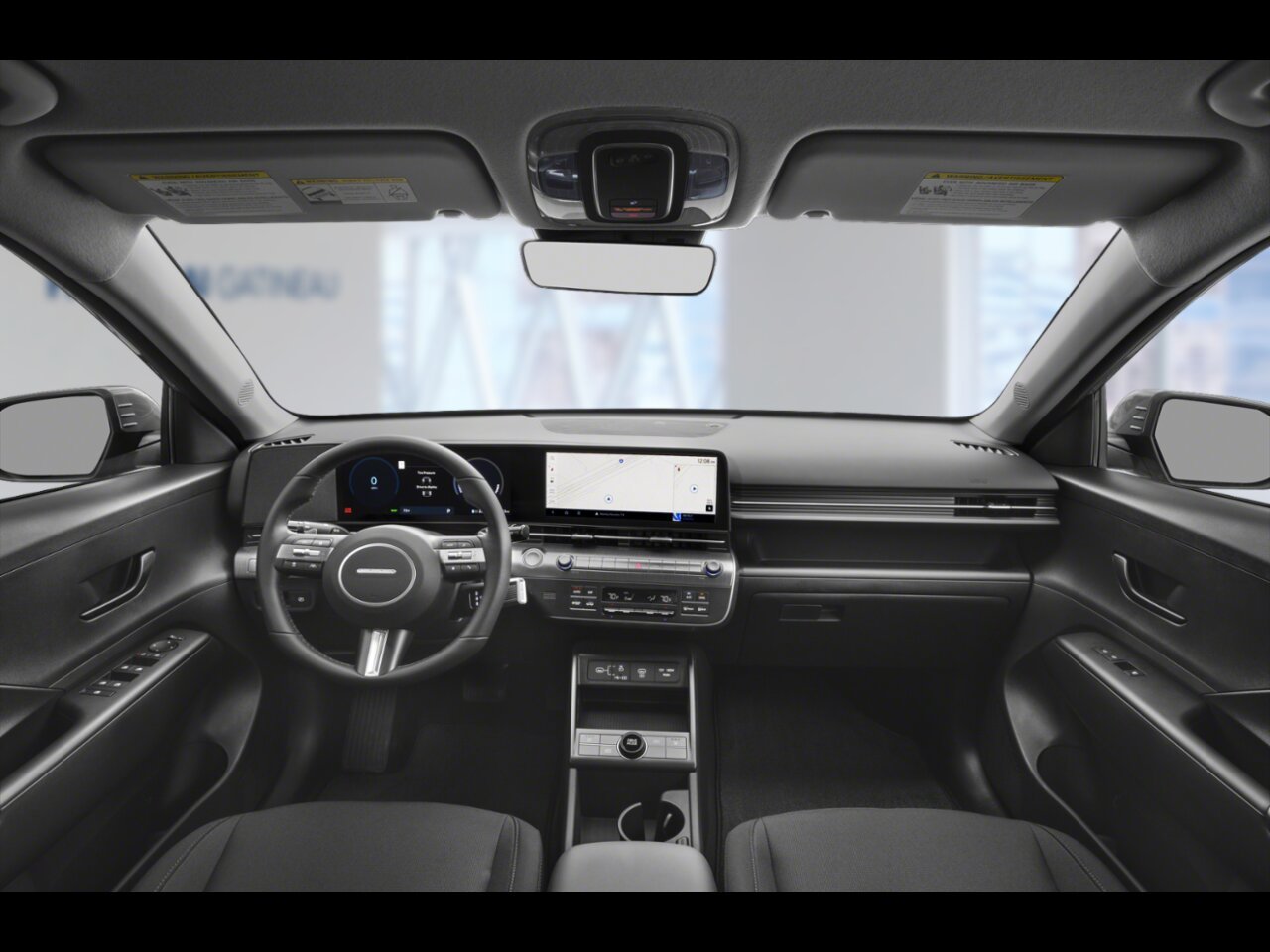 HYUNDAI Kona électrique 2024 Cyber Grey Gatineau - photo #7