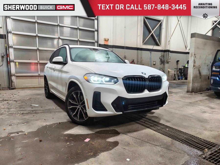 2023 BMW X3 xDrive30i M Sport 2.0T AWD White