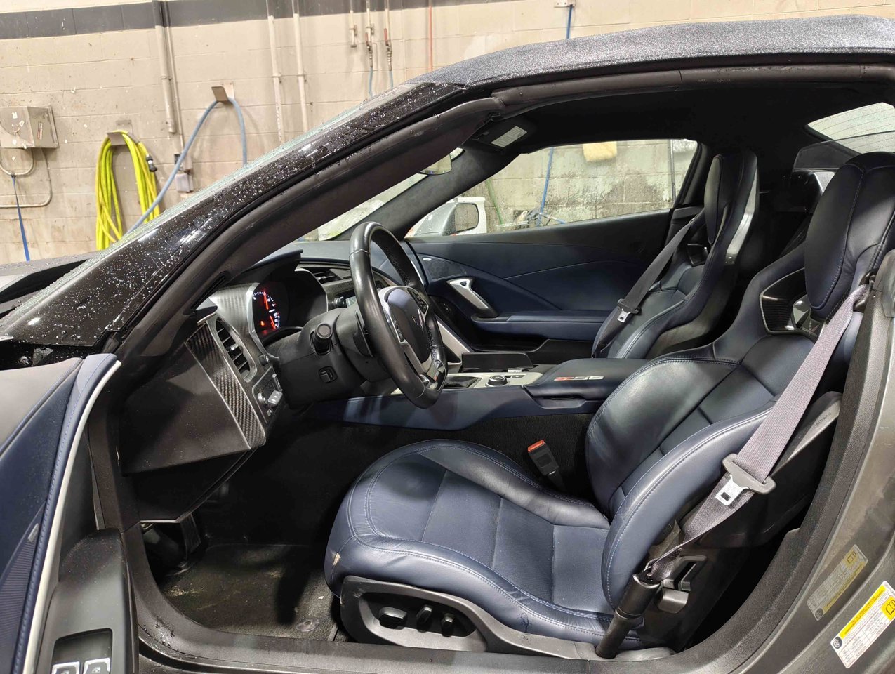 2016 Chevrolet Corvette 2dr Z06 Conv w/3LZ Shark Gray Metallic Sherwood Park - photo #7