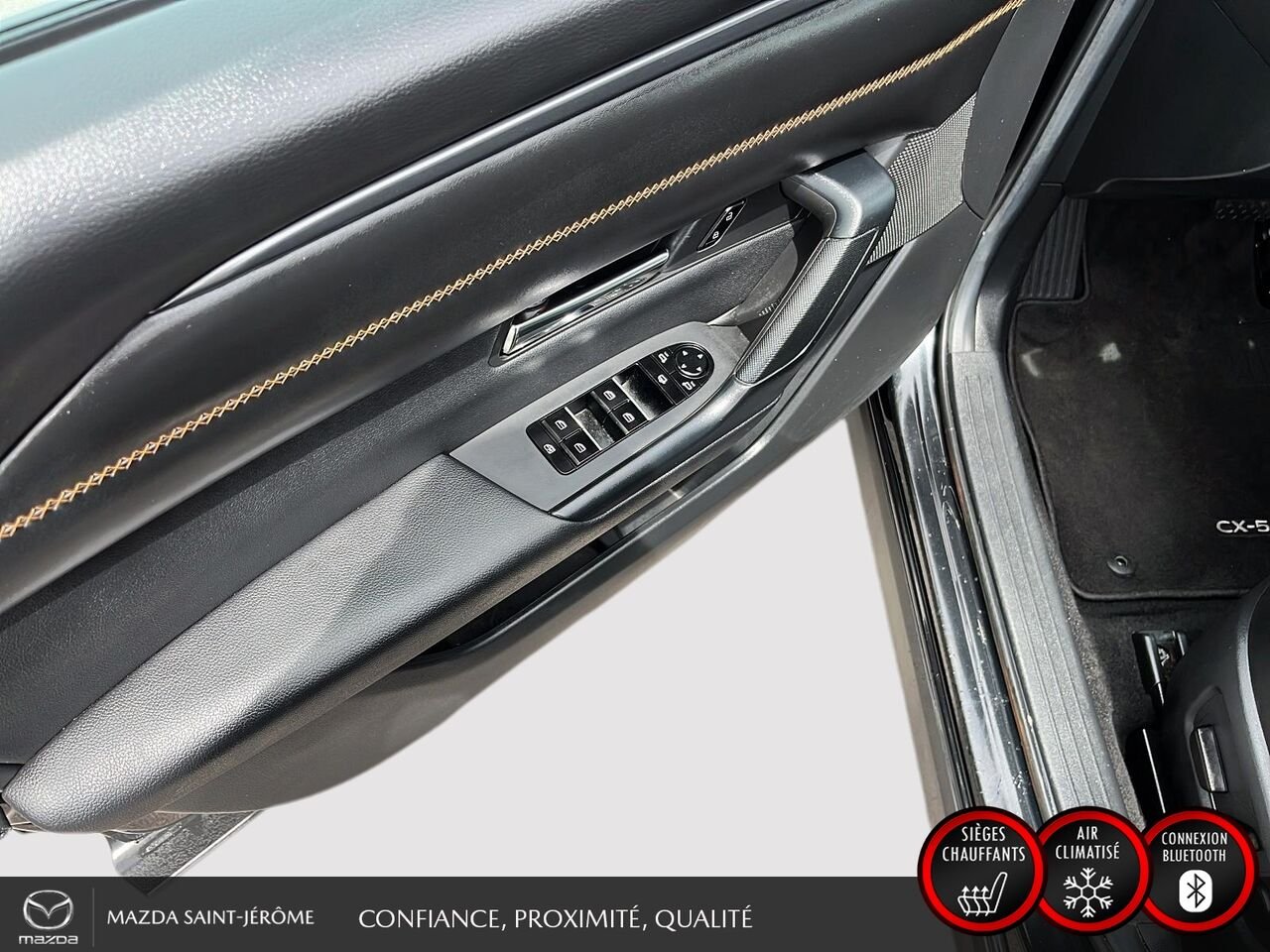 Mazda CX-50 GT avec moteur turbo | TOIT PANORAMIQUE | CUIR | AWD | 2024 Noir Saint-Jérôme - photo #12
