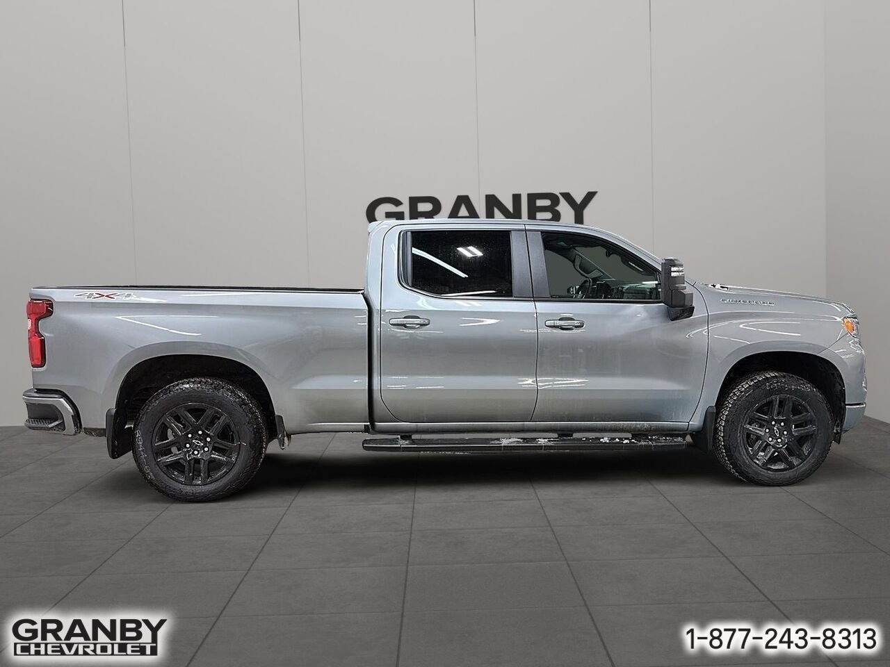 CHEVROLET Silverado 1500 K1500 SILVERADO CREW CAB RST STD/BOX (1SP) | E26-0959 2026 GRIS STERLING METALLISE Granby - photo #3