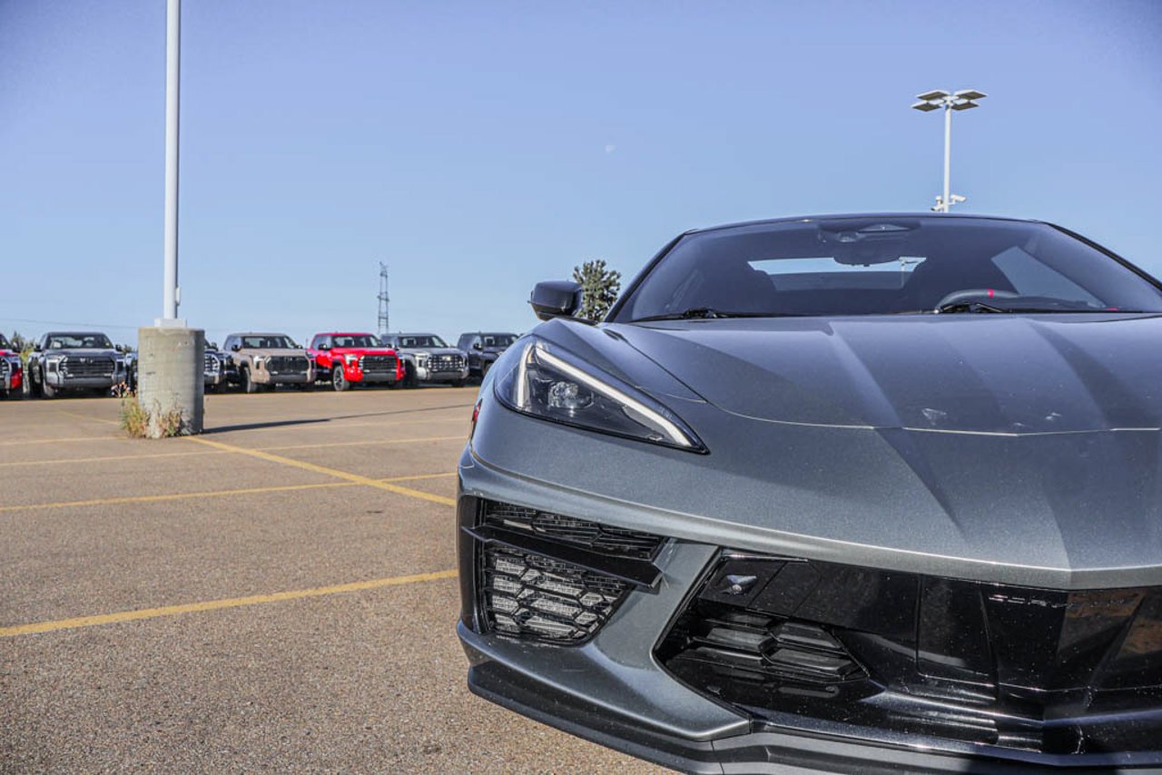 2024 Chevrolet Corvette 2dr Stingray Conv w/2LT Hypersonic Gray Metallic Sherwood Park - photo #11