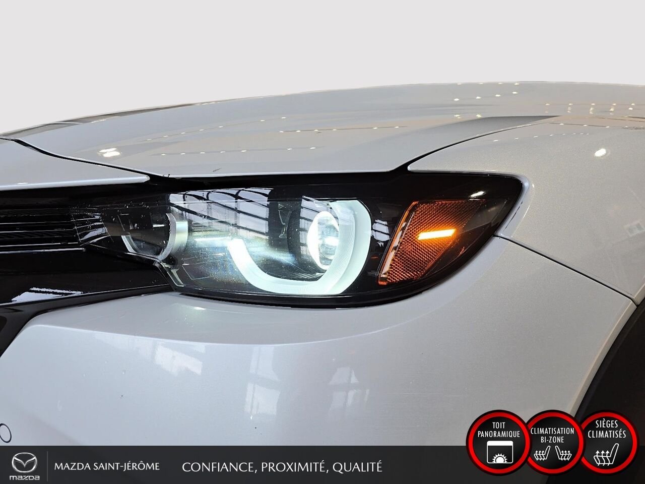 Mazda CX-50 GT | TOIT PANORAMIQUE | CUIR | AWD | 2023 Blanc Saint-Jérôme - photo #1