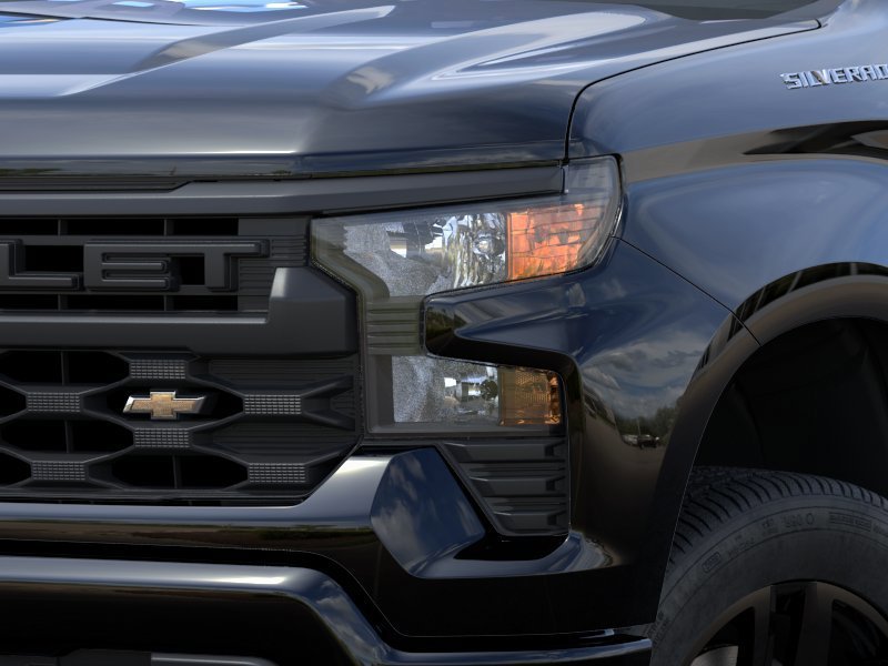 CHEVROLET Silverado 1500 Custom cabine multiplace 4RM 157 po 2026 NOIR Gatineau - photo #9