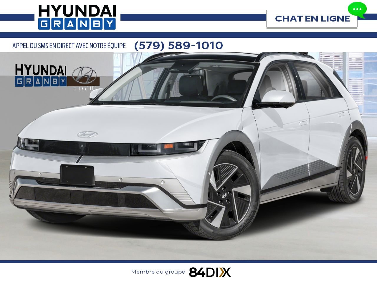 HYUNDAI IONIQ 5 2026 Blanc Atlas Granby - photo #0