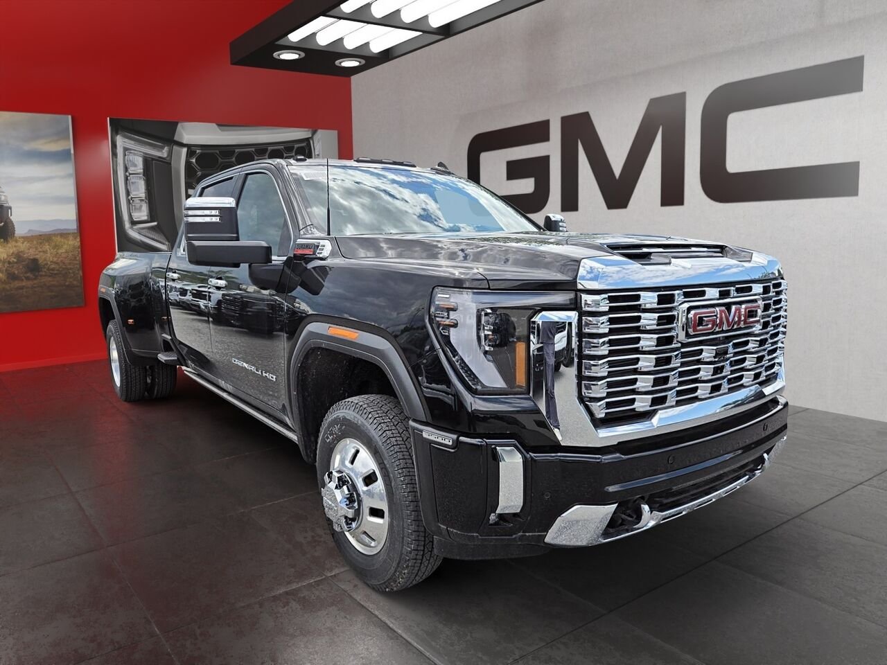 GMC Sierra 3500HD Denali cabine multiplace 4RM 172 po 2026 NOIR ONYX Saint-Hyacinthe - photo #2