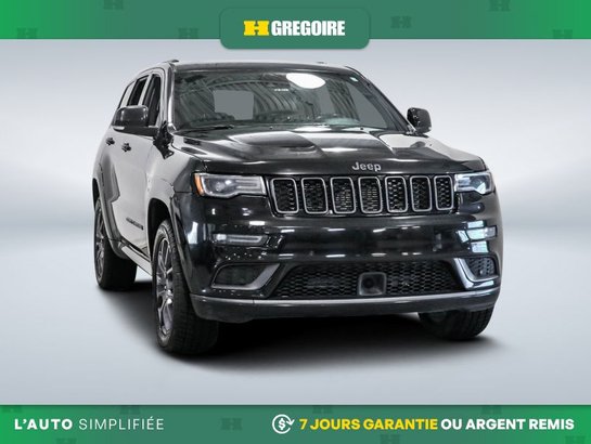 2021 Jeep Grand Cherokee High Altitude 4x4 , Toit, Cuir, GPS, Clean Black