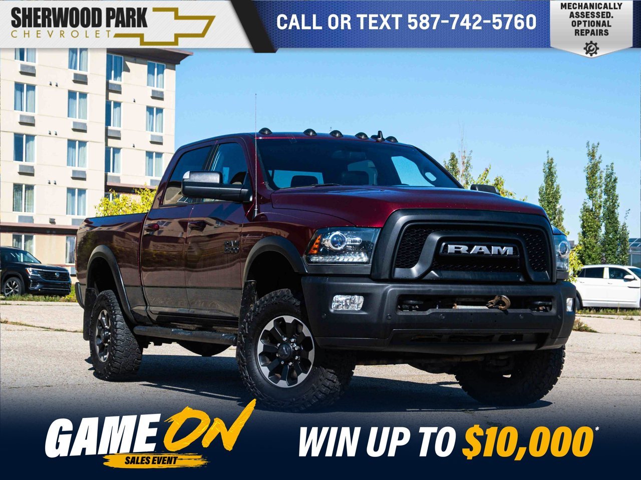 2018 Ram 2500 Power Wagon 4x4 Crew Cab 6'4 Box Red Sherwood Park - photo #0