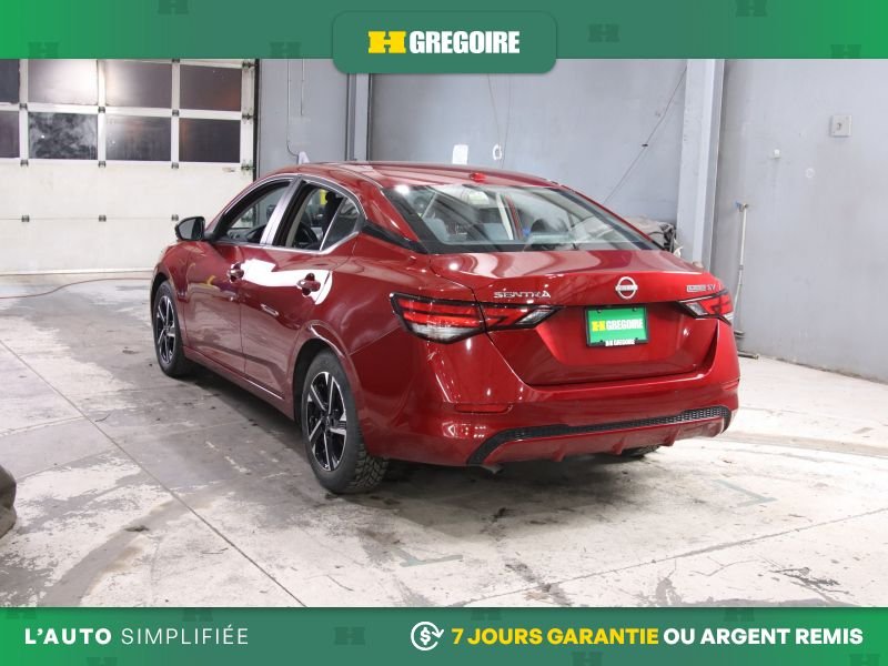 Nissan Sentra SV AUTO A/C MAGS CAM RECUL BLUETOOTH 2024 Rouge
