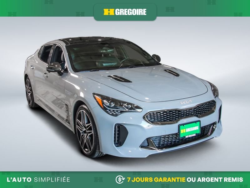 Kia Stinger GT Elite AWD AUTO A/C MAGS CUIR NAV TOIT CAM RECUL 2023 Gris