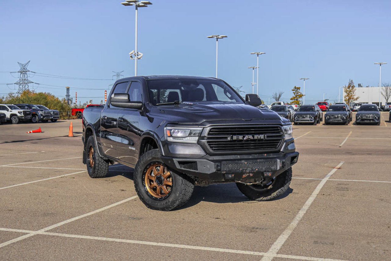 2022 Ram 1500 Laramie 4x4 Crew Cab 5'7 Box Grey Sherwood Park - photo #1