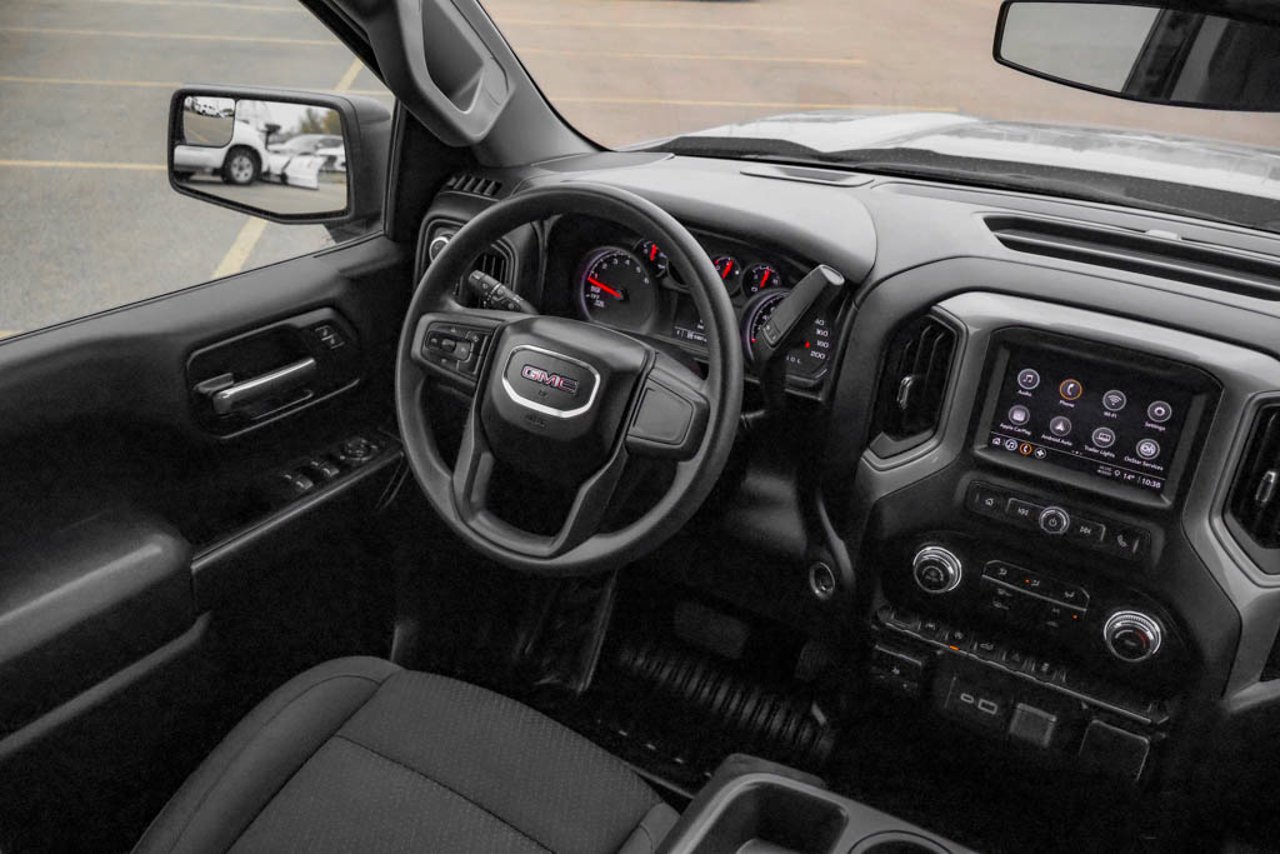 2024 GMC Sierra 1500 4WD Crew Cab 147 Pro Grey Sherwood Park - photo #26