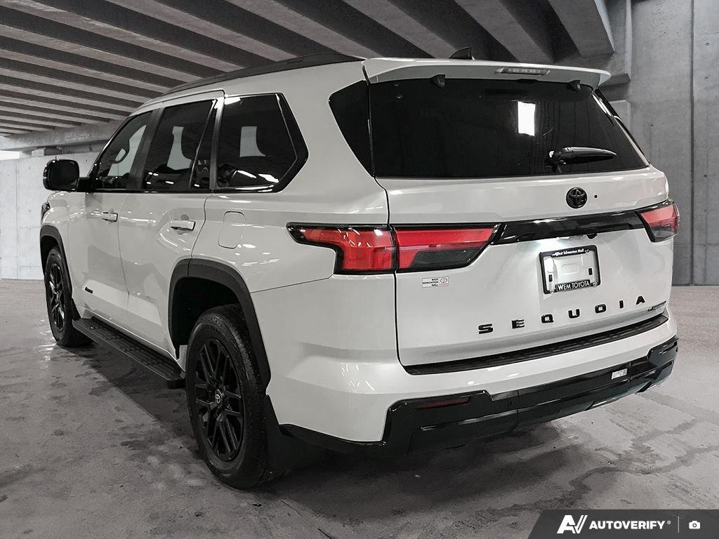 2025 Toyota Sequoia 2500275A | Limited, former executive demo. Under 18,000km Wind Chill Pearl Edmonton - photo #3