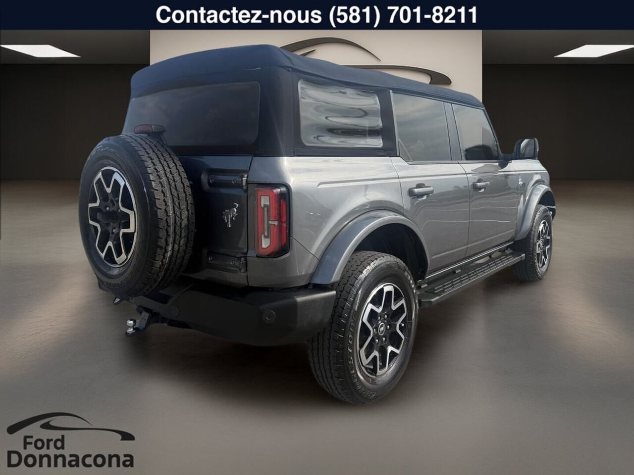 2022 Ford Bronco Grey  - photo #4