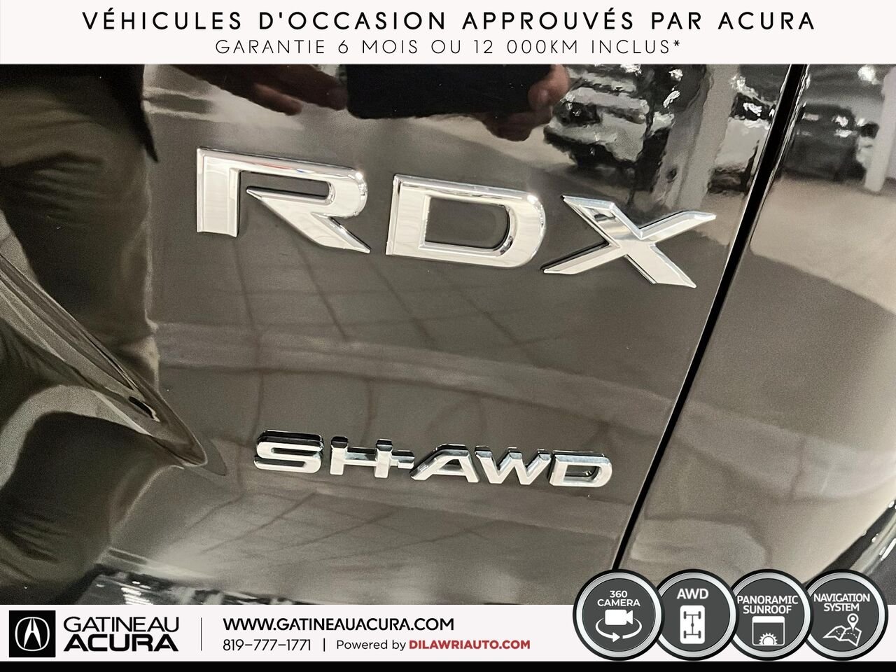 Acura RDX Platinum Élite SH-AWD 2020 Noir Gatineau - photo #16