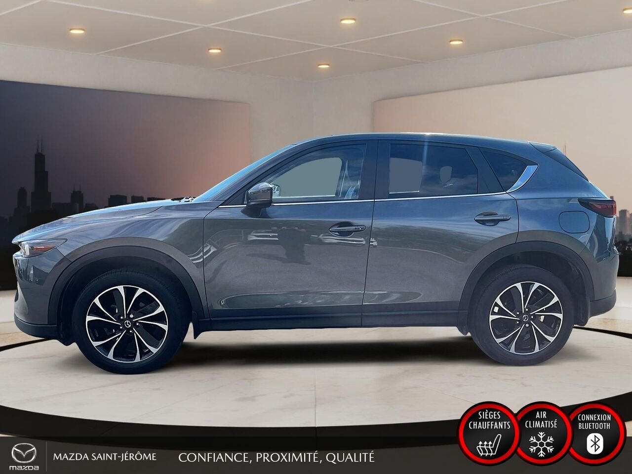 Mazda CX-5 2023 Gris Ste-Agathe des Monts - photo #10