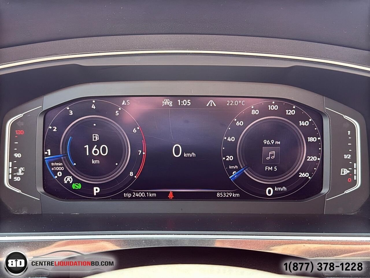 Volkswagen Tiguan Comfortline | BD0343 2022 Rouge Granby - photo #18