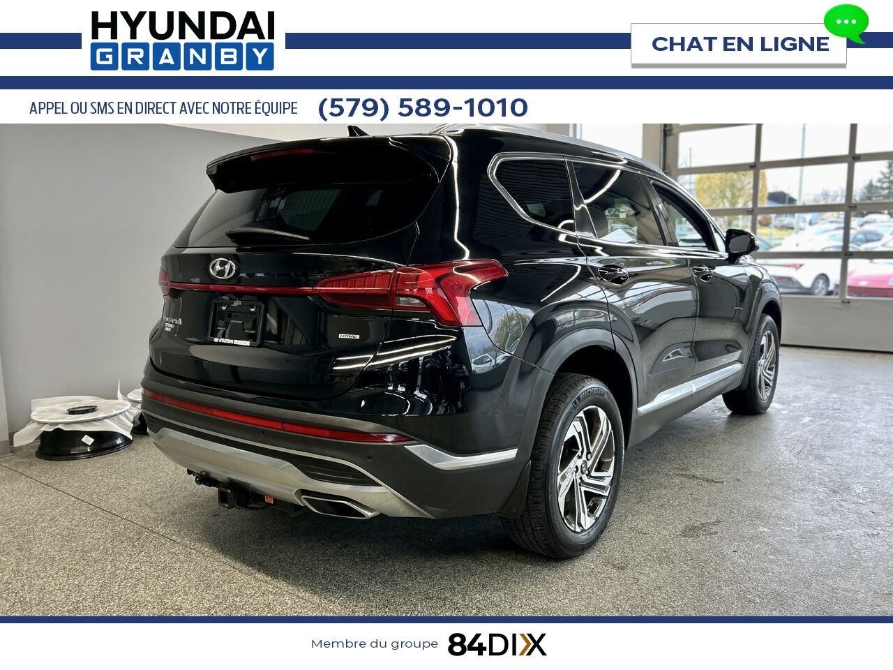 2022 Hyundai Santa Fe Black Granby - photo #6