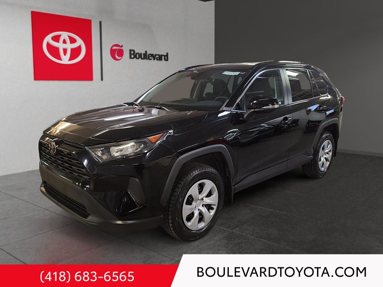 Black 2021 Toyota RAV4 SUV / Crossover All-Wheel Drive Automatic