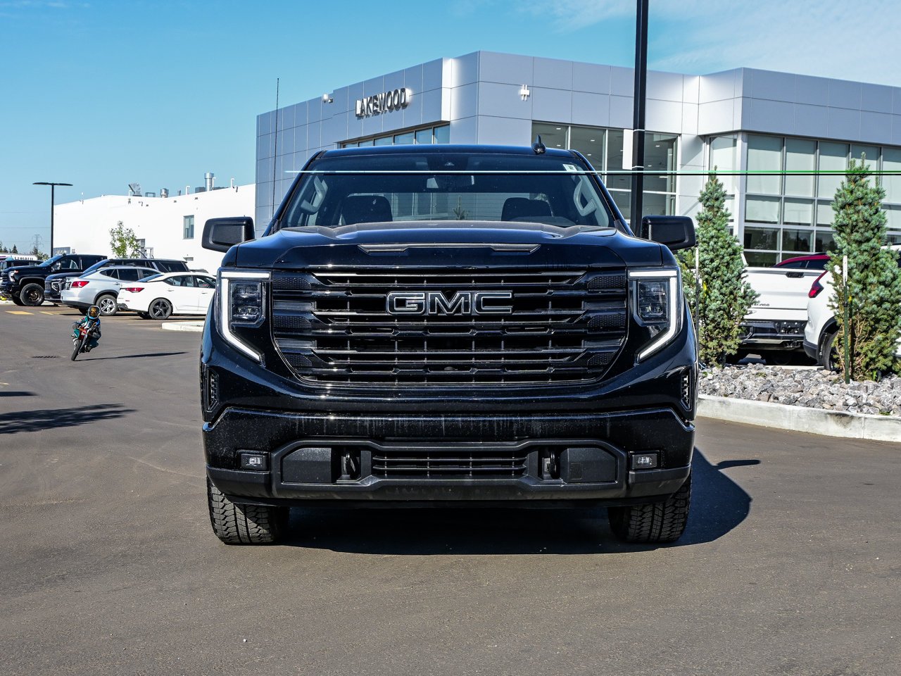 2023 GMC Sierra 1500 4WD Crew Cab 147 Elevation Black Sherwood Park - photo #2