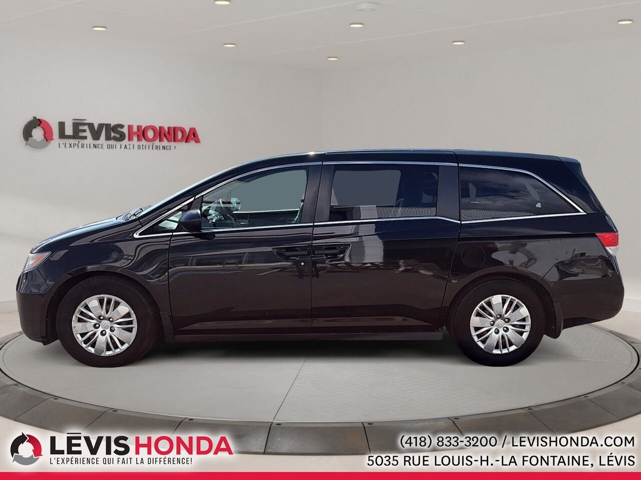 Honda Odyssey LX Familiale 4 portes LX 2016 Noir Lévis - photo #12