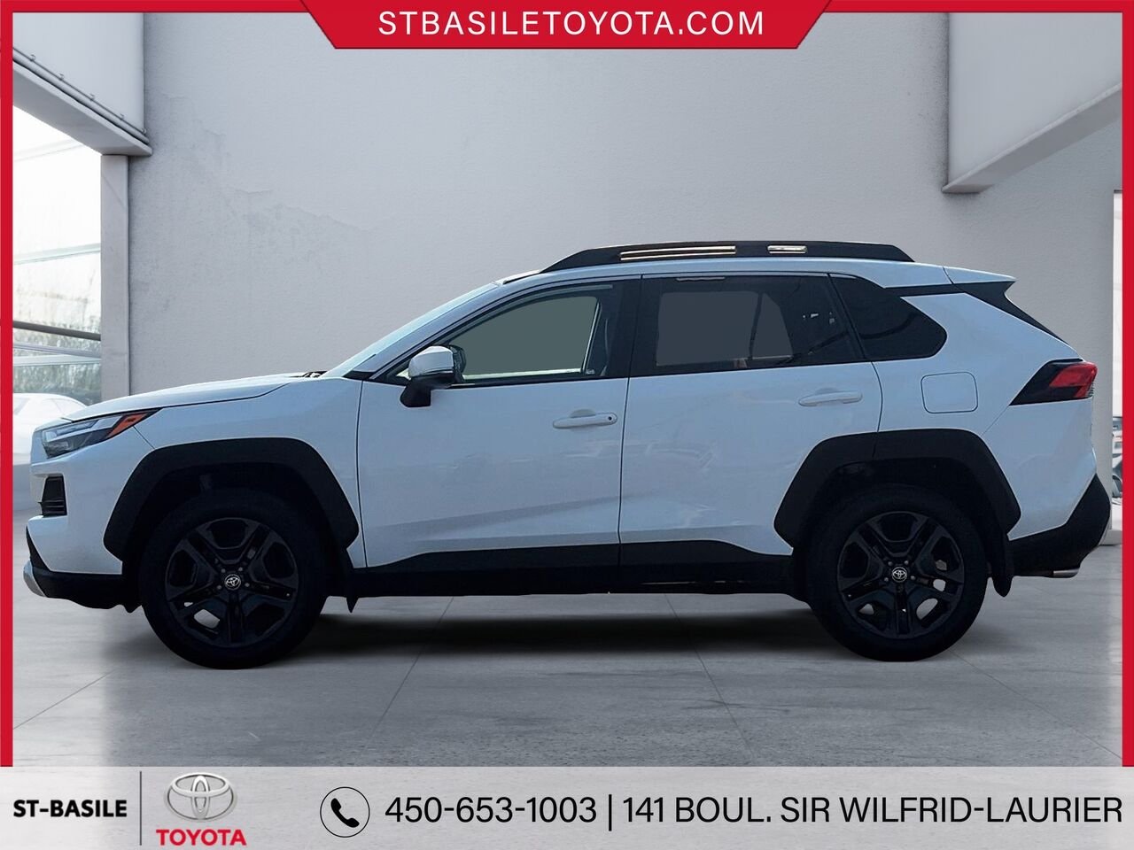 2023 TOYOTA RAV4 White Saint-Basile-le-Grand - photo #4