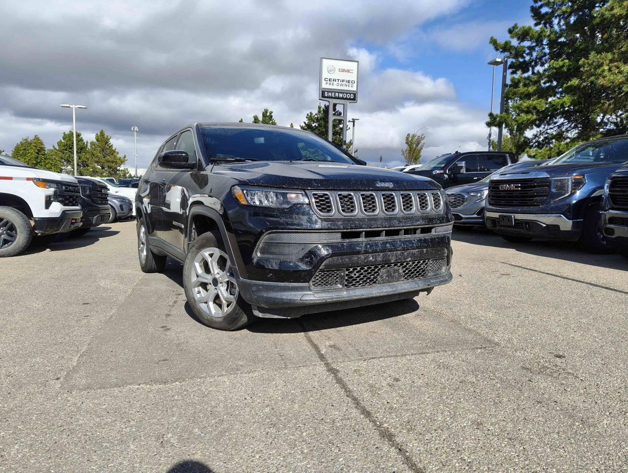 2025 Jeep Compass Sport 4x4 Black Sherwood Park - photo #1