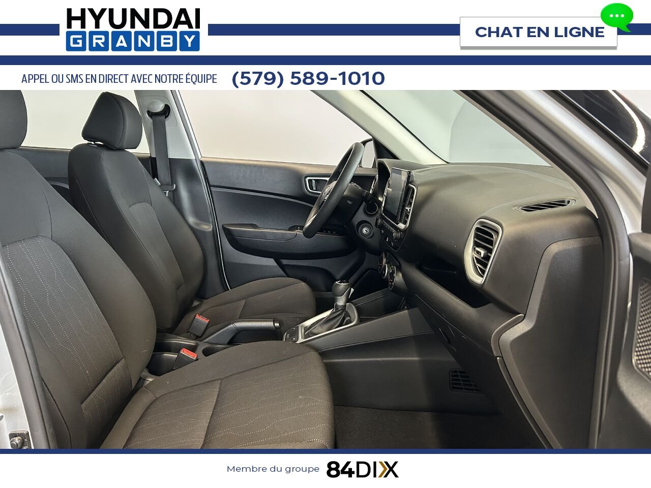Hyundai Venue 2023 Gris Granby - photo #20
