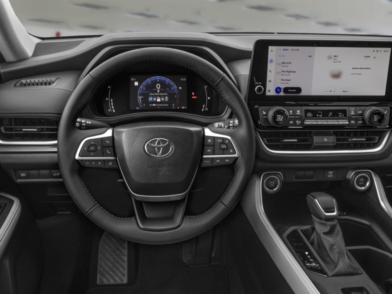 2025 Toyota Grand Highlander XLE AWD / CLEAN CARFAX / HEATED SEATS / MOONROOF / ALLOY WHEELS / CARPLAY AND ANDROID AUTO Black Mississauga - photo #7