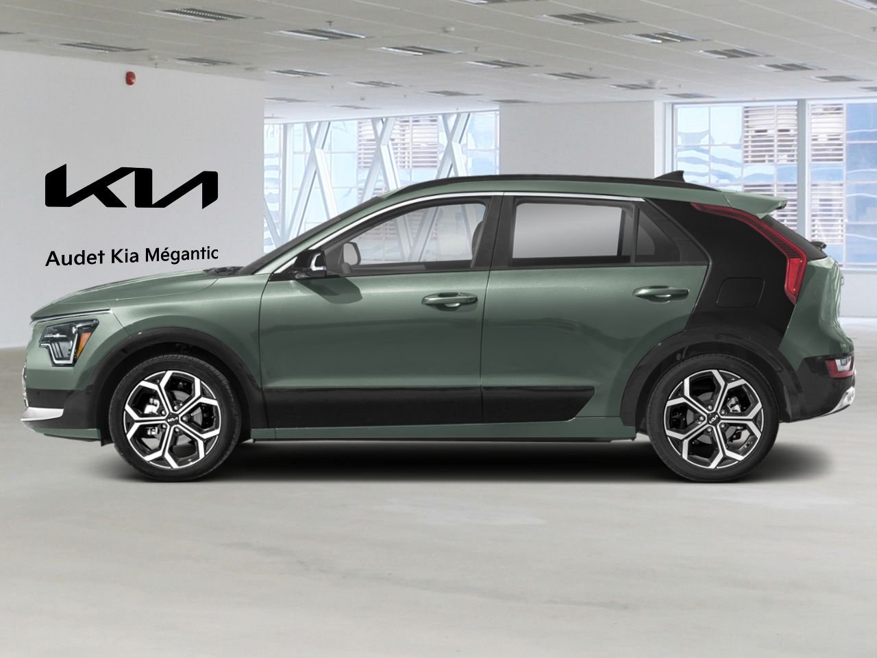 Kia Niro 2026 Vert paysage urbain Nantes - photo #2