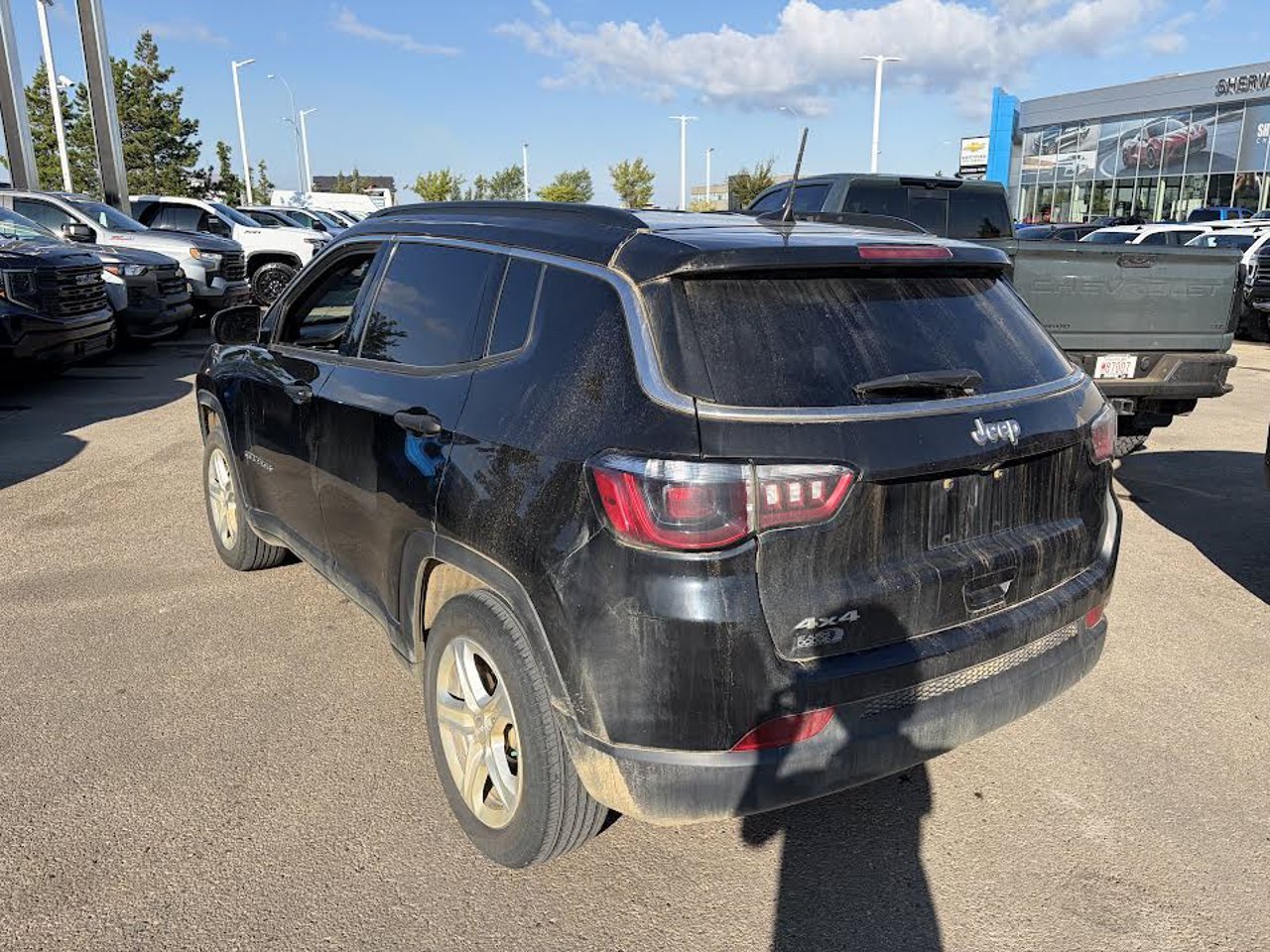 2024 Jeep Compass Sport 4x4 Black Sherwood Park - photo #3