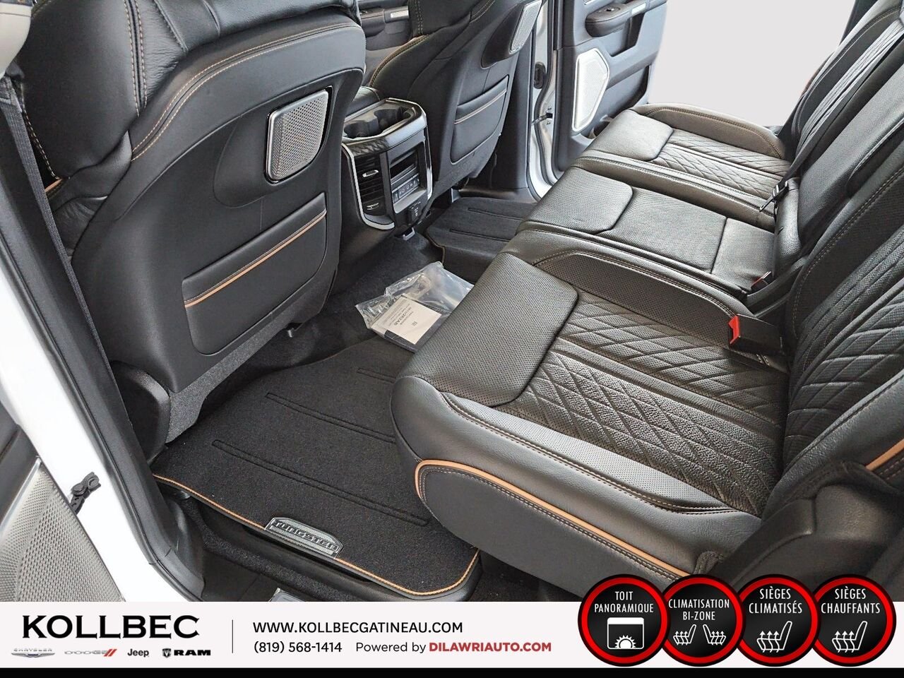 RAM 1500 26730 | Tungsten cabine d'équipe 4x4 caisse de 5 pi 7 po 2026 Triple couche nacrée ivoire Gatineau - photo #24
